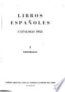 Libros españoles. Catálogo