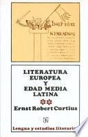 Libro Literatura europea y Edad Media latina II