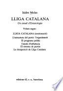 Lliga Catalana: Lliga Catalana