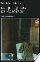 Libro Lo que queda de nosotros