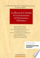 Libro Los efectos de la nulidad de los instrumentos de planeamiento urbanístico (Formato dúo)