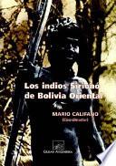 Los indios sirionó de Bolivia oriental