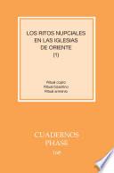 Libro Los ritos nupciales en las iglesias de oriente