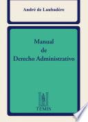 Libro Manual de derecho administrativo