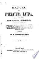 Manual de literatura latina