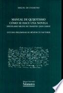 Manual de quijotismo ; Cómo se hace una novela . Epistolario Miguel de Unamuno / Jean Cassou