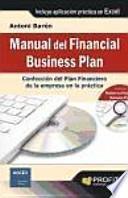 Libro MANUAL DEL FINANCIAL BUSINESS PLAN