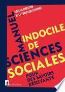 Libro Manuel indocile de sciences sociales