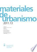 Libro Materiales de urbanismo 2011.13