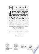 Memoria histórica de la transición democrática en México, 1977-2007
