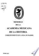Memorias de la Academia Mexicana de la Historia
