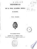 Memorias de la Real Academia Médica de Madrid