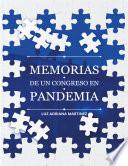 Libro Memorias de un Congreso en Pandemia