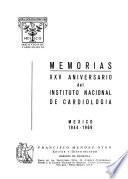Memorias, XXV aniversario del Instituto Nacional de Cardiología