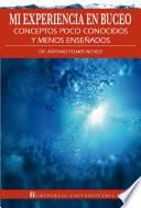Libro Mi experiencia en buceo