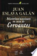Libro Misterioso asesinato en casa de Cervantes