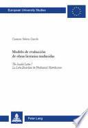 Libro Modelo de evaluación de obras literarias traducidas