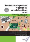 Libro Montaje de componentes y periféricos microinformáticos