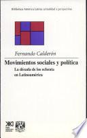 Libro Movimientos sociales y política
