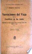 Narraciones del viaje por la cordiliera de los Andes y residencia en Lima y otras partes del Perú en los años 1823 y 1824