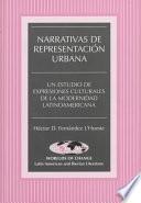 Libro Narrativas de representación urbana