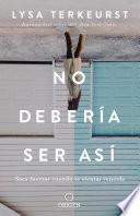 Libro No debería ser así