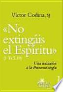 Libro No extingáis el Espíritu