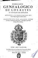 Nobiliario genealogico de los reyes y titulos de España: of 2