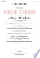 Novísimo diccionario enciclopédico de la lengua castellana