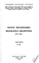 Nuevo diccionario biográfico argentino