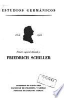 Número especial dedicado a Friedrich Schiller, 1805-1955