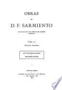 Obras de D.F. Sarmiento: Civilización y barbarie. 1914
