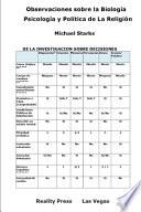 Libro Observaciones sobre la Biología, Psicología y Política de Religión