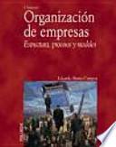 Libro Organización de empresas