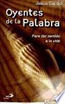 Libro Oyentes de la palabra