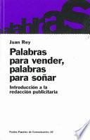 Libro Palabras para vender, palabras para soñar