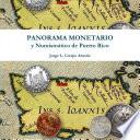 Libro Panorama Monetario y Numismático de Puerto Rico