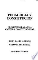 Pedagogía y constitución