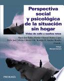 Libro Perspectiva social y psicológica de la situación sin hogar