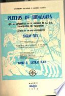 Pleitos de hidalguía que se conservan en el Archivo de la Real Chancillería de Valladolid: Letras B-CH