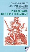 Libro Pluralismo, justicia e igualdad