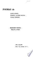 Poemas de Alicia Acosta, Roberto Aguirre Molina, Fabián Herrero