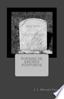 Libro Poemas de amores póstumos