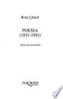 Libro Poesia (1931-1991)