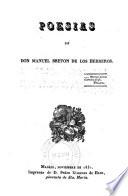 Poesias. - Madrid, Pedro Ximenez de Haro 1831