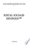 Poetas sociales españoles