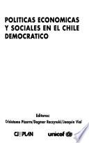 Libro Políticas económicas y sociales en el Chile democrático