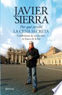 Libro Por qué escribí La cena secreta