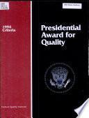 Presidential Award for Quality