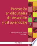 Libro Prevención en dificultades del desarrollo y del aprendizaje